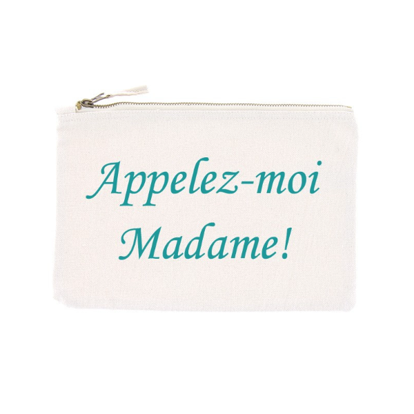 Trousse coton personnalisée